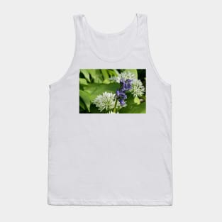 English Wild Flowers - Bluebell and Wild Garlic Tank Top